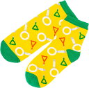 電車靴下 TETSUDO SMILE SOCKS つり革 15cm～20cm　(くつした キッズ 子供 子ども プレゼント ギフト)