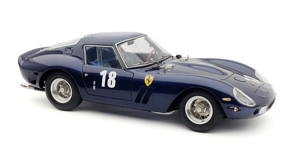 【送料無料】　CMC 1/18 フェラーリ 250 GTO 1963年デイトナ・コンチネンタル #18 Pedro Rodriguez LHD 完成品ダイキャストミニカー M-255