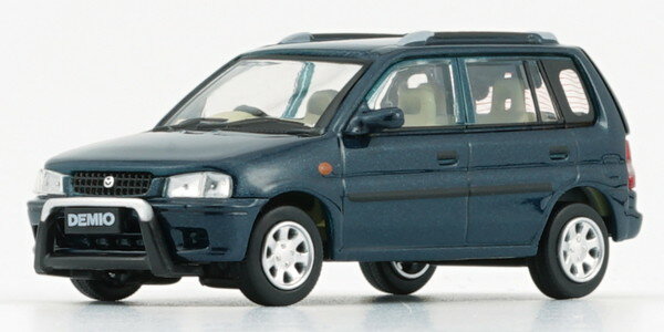 BM CREATIONS 1/64 マツダ デミオ(メトロ) 1994 グリーン RHD 右ハンドル 完成品ダイキャストミニカー 64B0319