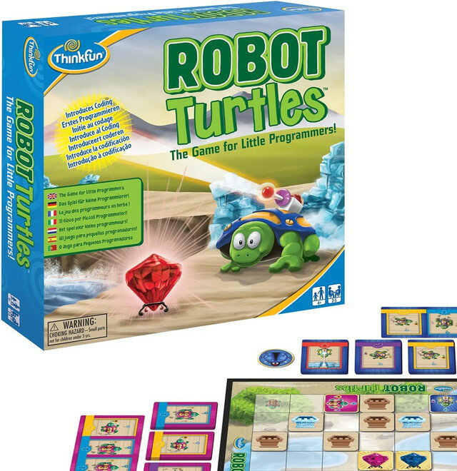 シンクファン 知育玩具 ThinkFun シンクファン　ロボット・タートルズ　(知育　ボードゲーム)