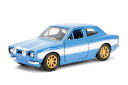 JADA TOYS 1/32 ワイルド・スピード ブライアン フォード エスコート ブルー 完成品ダイキャストミニカー JADA97188