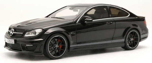 GT SPIRIT 1/18 メルセデスベンツ C63 AMG エディション 507 (ブラック) 海外エクスクルーシブ 完成品ミニカー GTS029C