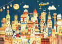 ジグソーパズル 500ピース メルヘンアート(西村典子)台所下のチーズの街 38×53cm 07-464s