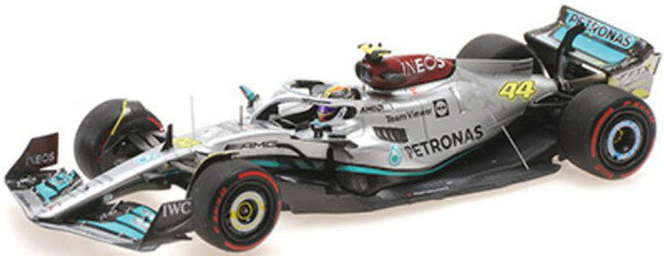 MINICHAMPS 1/43 メルセデス AMG ペトロナス フォーミュラ ワン チーム F1 W13 Eパフォーマンス ルイス・ハミルトン イギリスGP 2022 3位入賞 完成品ミニカー 417221044
