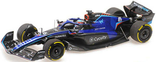 MINICHAMPS 1/43 ウィリアムズ レーシング FW44 ニック・デ・フリース イタリアGP 2022 完成品ミニカー 417221645