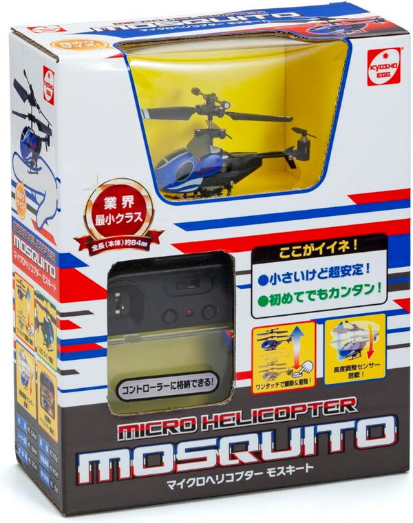 乐天商城 - KYOSHO EGG マイクロヘリコプター モスキート 電動IRC 赤外線コントロール TS057