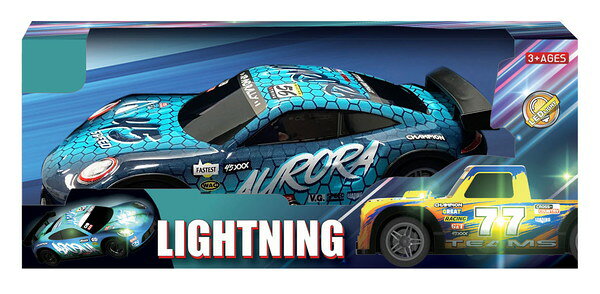 Rakuten - 童友社 LIGHTNING No.1 AURORA 電動R/C 完成品ラジコン 27MHz