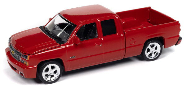 AUTOWORLD 1/64 2006 シェビー シルバラード SS ビクトリーレッド 完成品ダイキャストミニカー AWSP163B