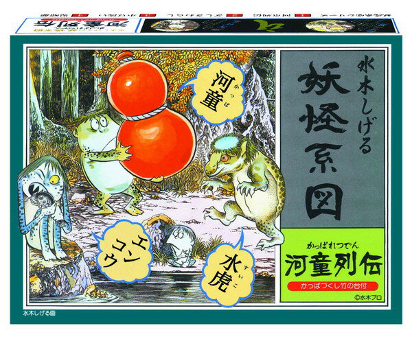 童友社 水木しげる 妖怪系図シリーズ 復刻版 No.01 河童列伝 ノンスケール プラモデル