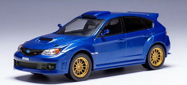 Rakuten - IXO MODELS 1/43 スバル インプレッサ WRX Sti 2009 ブルー カスタム 完成品ダイキャストミニカー CLC553N