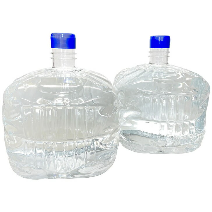 【ウォーターサーバー用 水 ボトル】プラスプレミアム24L（12L×2本）ワンウェイ式伸縮ペットボトル