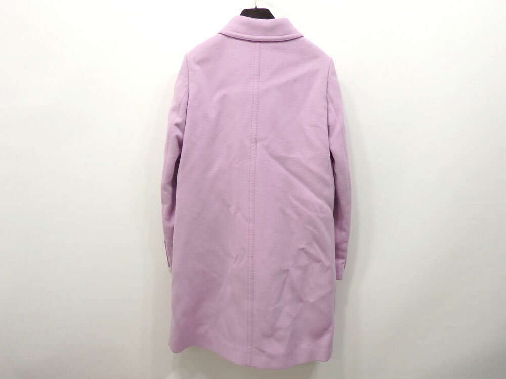 【中古】 グッチ コート レディース 長袖 ミディ丈 ウール他 パープル系 サイズ36 古着 アパレル 洋服