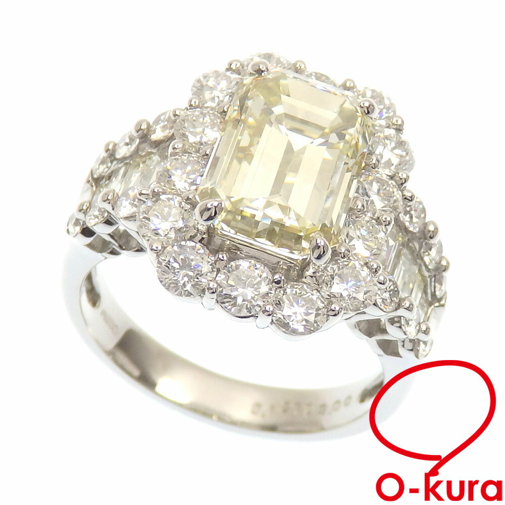 yÁz _Ch O fB[X Pt900 12 3.187ct/2.00ct 9.4g v`i w