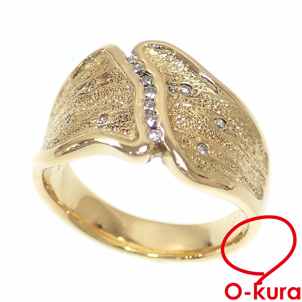 yÁz _Ch O fB[X K18YG 14.5 0.15ct 11.0g w 18 CG[S[h 750