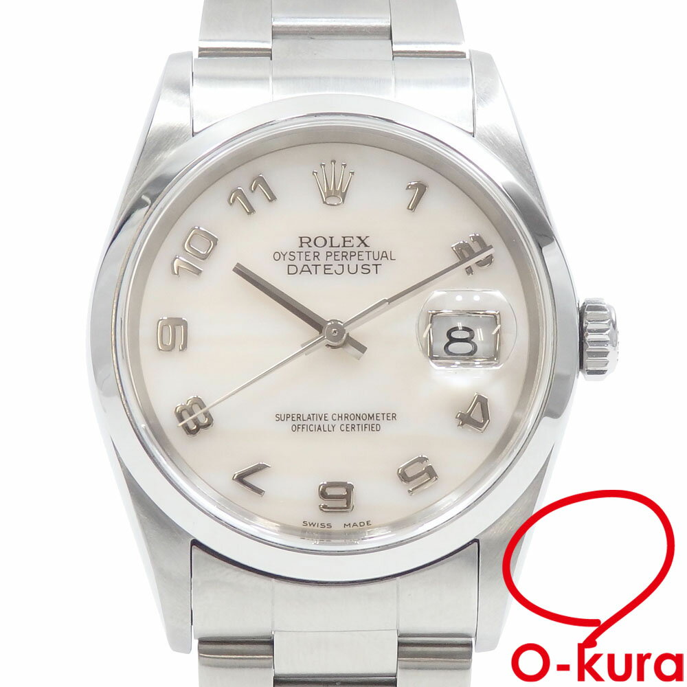 【中古】 ロレックス ROLEX デイトジャスト メンズ 16200 オートマ P番 2000年頃製 SS 腕時計 自動巻き