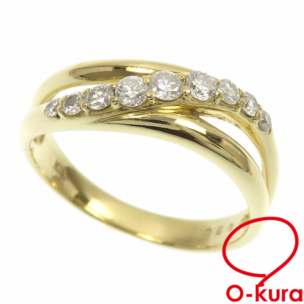 yÁz _Ch O fB[X K18YG 11.5 0.30ct 3.7g 18 CG[S[h 750 w