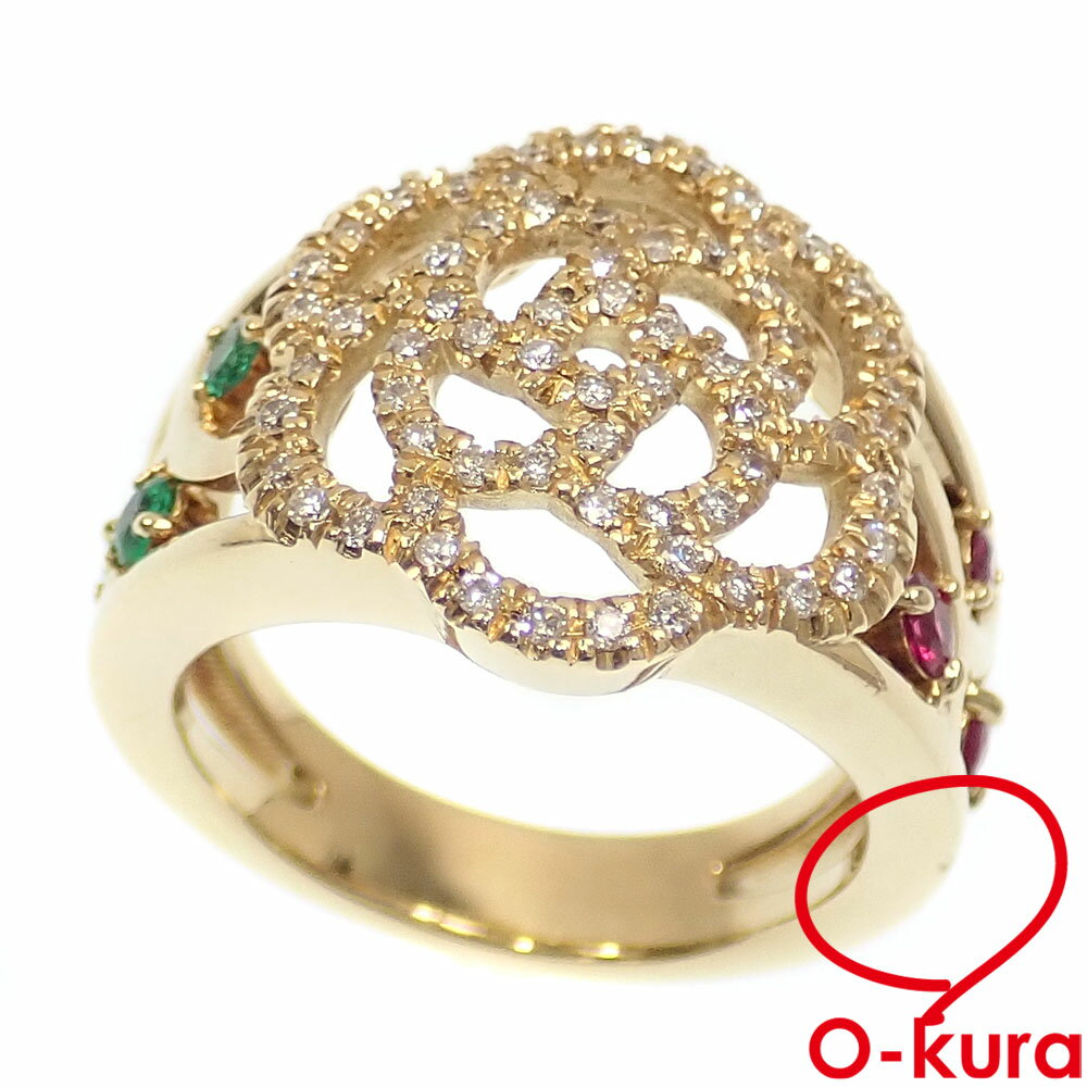 お歳暮 のし 楽天市場】k18 中古(種類(宝石)ルビー)(指輪・リング その他