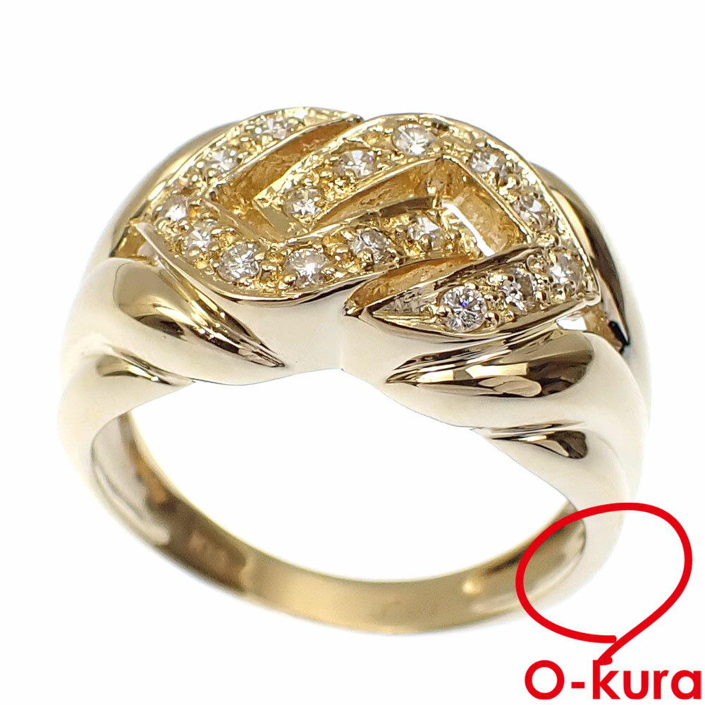 【感謝価格】 楽天市場】中古 ダイヤモンド イエローゴールドの通販 リング ゴールド