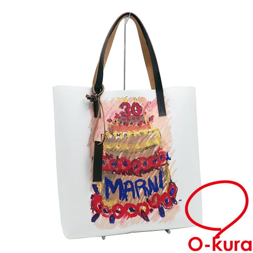 【中古】 マルニ トートバッグ トライベッカ ツートーン トート レディース マルチカラー ポリウレタン ポリエステル レザー 30周年 プリント 軽量 肩掛け 【中古】 マルニ トートバッグ トライベッカ ツートーン トート レディース マルチカラー ポリウレタン ポリエステル レザー 30周年 プリント 軽量 肩掛け