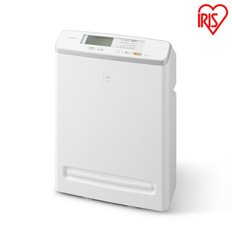モニター付き空気清浄機 25畳 ホワイト MSAP-DC100送料無料 におい ほこり 花粉 ハウスダスト ウイルス 除去 空気清浄器 浄化 クリーン 活性炭 アレルギー アレルゲン 急速清浄 アイリスオーヤマ[irispoint]