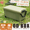 アウトドア 収納 収納ボックス 収納ケース 160L ODB-1000蓋付き ふた フタ コンテナボックス 屋外 コンテナ おしゃれ トランクボックス 車載 レジャー 収納 キャンプ DIY アウトドア ベランダ 庭 BBQ 収納BOX 工具収納