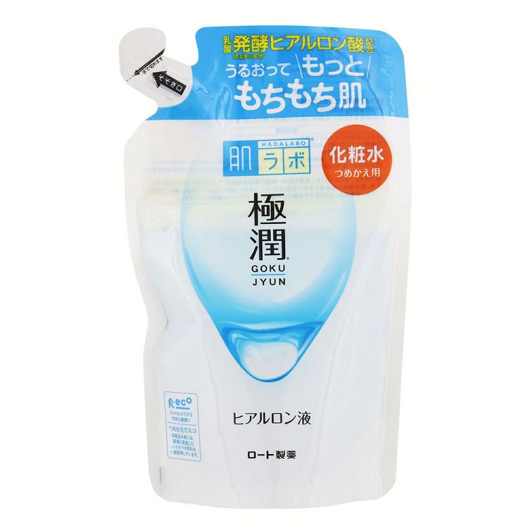 肌ラボ 極潤 ヒアルロン液 詰替え用 170ml スキン フェイス 研究 ビューティ コスメ トラブル 解消 オールインワン ジュレ 濃厚 ロート製薬