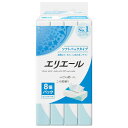 日用消耗品 家庭紙 ティッシュペーパーエリエールティシューソフトパック160W8P 143042エリエール ティッシュ ティッシュペーパー 箱なし コンパクト ソフトパック 160組 備蓄 大王製紙 8個入(3)