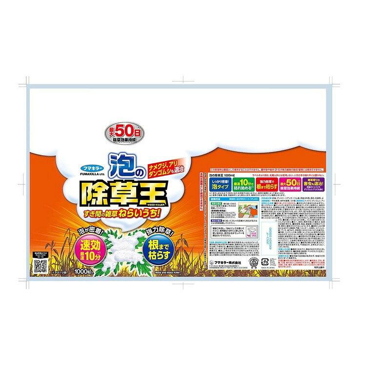 泡の除草王1000ml 泡の除草王 泡 除草 お手入れ 除草王 【B】