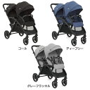 Joie ベビーカー エヴァライトデュオ 41940・41941・41942送料無料 ベビー用品 お出かけ 赤ちゃん 二人乗り 2人乗り 双子 年の近い兄弟姉妹 コンパクト収納 専用レインカバー付 KATOJI カトージ コール ディープシー グレーフランネル【D】【時間指定不可】