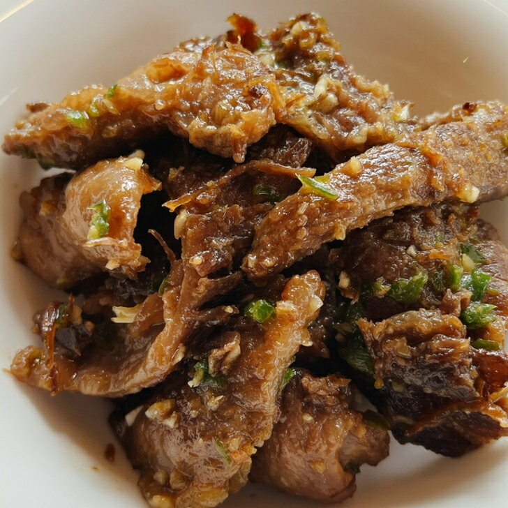 【新商品】【おつまみに】近江牛 ピリ辛カッパすじ焼き 150g