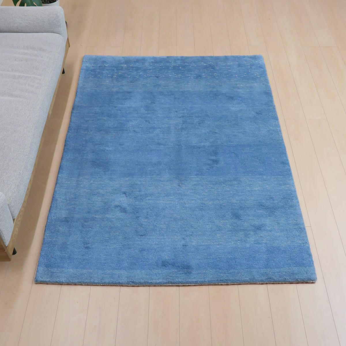 Rakuten - ギャッベ イラン製 リビングサイズ 202×147cm 手織り 天然 ウール100% 長方形 草木染 モダン ナチュラル 北欧 ラグ 絨毯 マット ラグマット ギャベ 床暖房対応 ホットカーペット対応 （BL-11343）