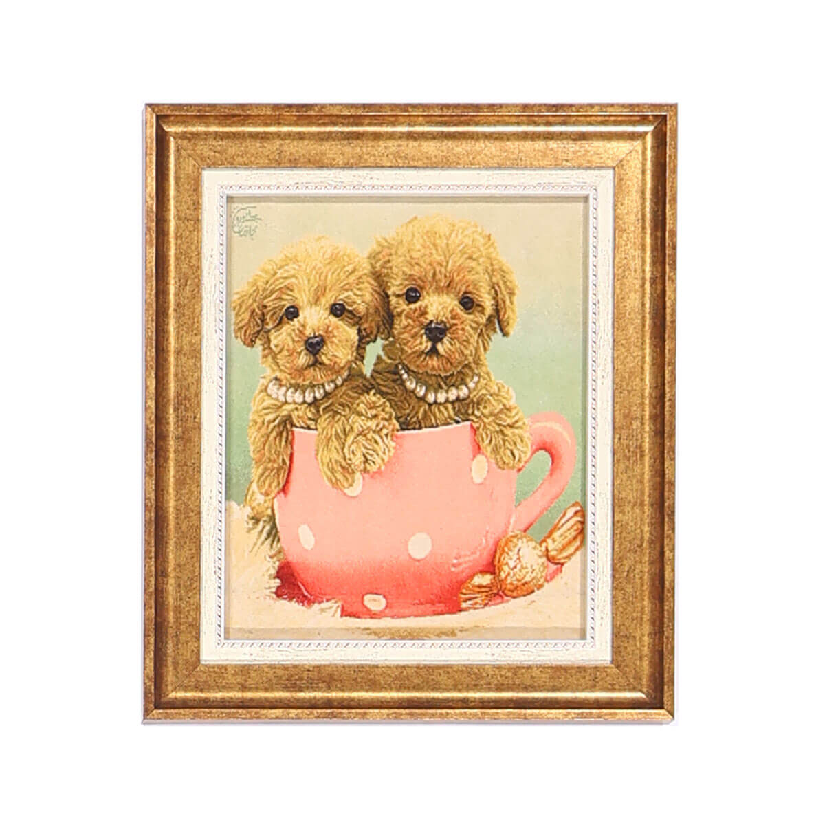 樂天商城 - ペルシャ絵画じゅうたん イラン製 67×58cm 手織り 天然 草木染 おしゃれ かわいい モダン ナチュラル 北欧 絨毯 カーペット （FP-70265）