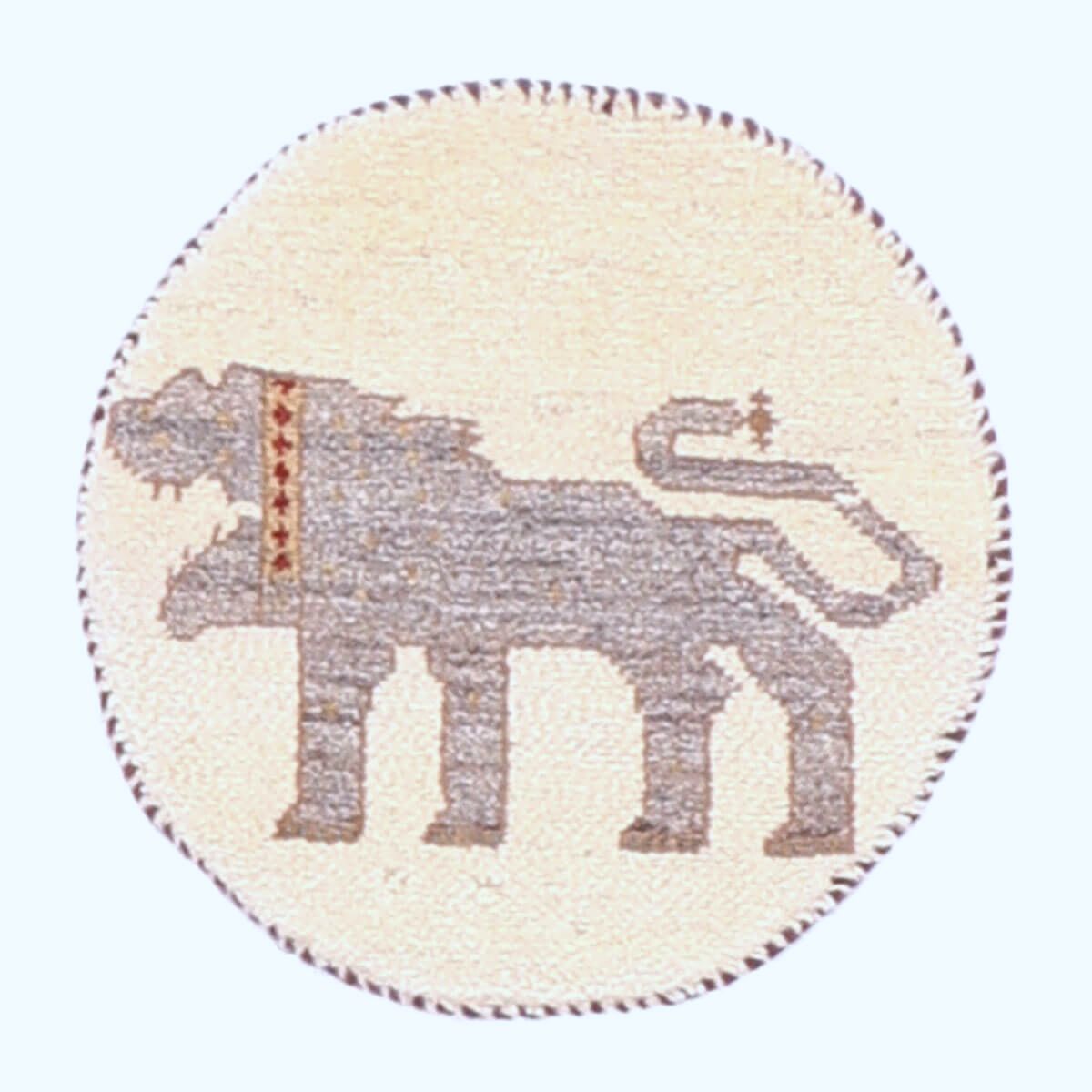 樂天商城 - ギャッベ イラン製 リビングサイズ 39×39cm 手織り 天然 ウール100% 長方形 草木染 おしゃれ かわいい モダン ナチュラル 北欧 ラグ 絨毯 マット ラグマット カーペット ギャベ 床暖房対応 ホットカーペット対応 （HP-70082）