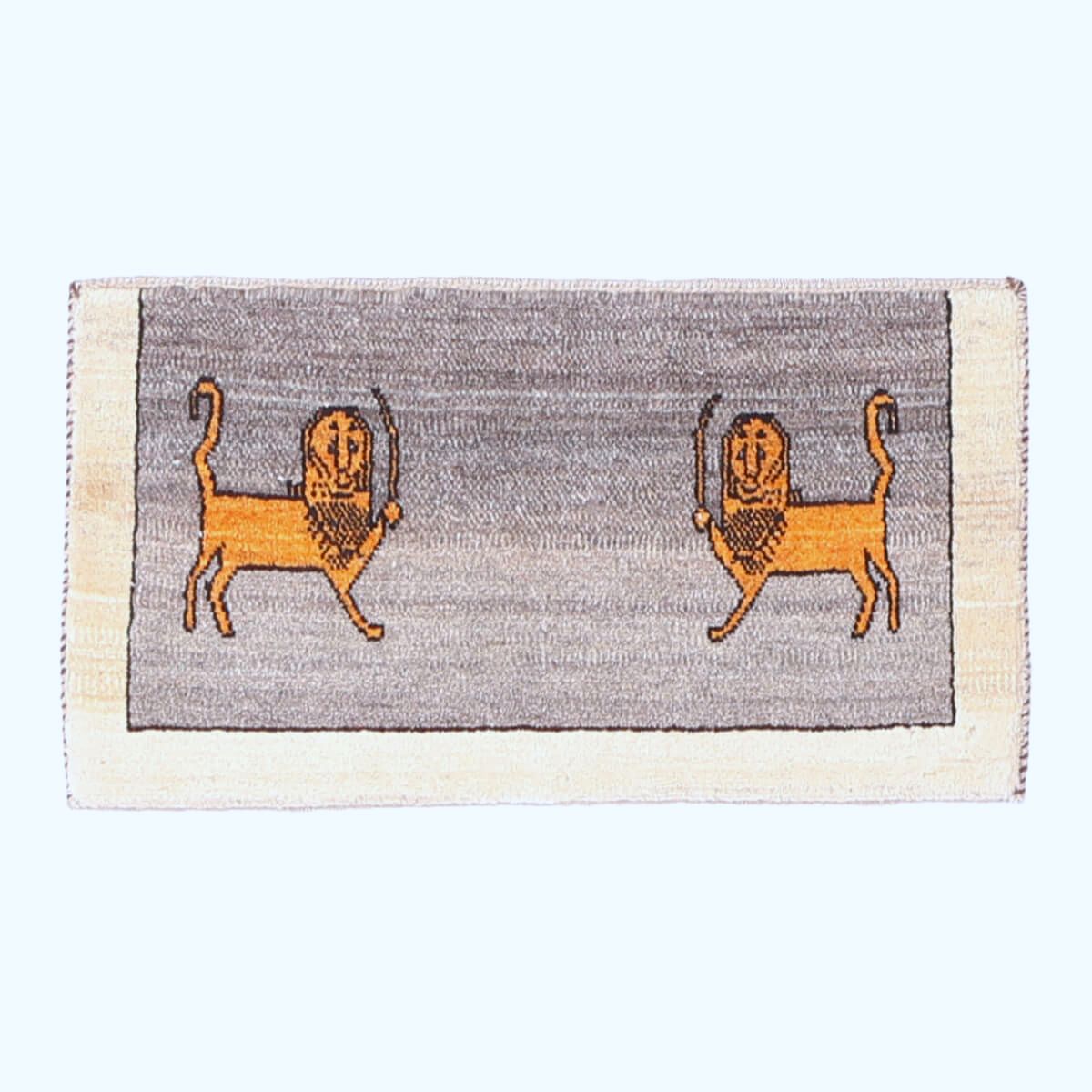 樂天商城 - ギャッベ イラン製 リビングサイズ 129×80cm 手織り 天然 ウール100% 長方形 草木染 おしゃれ かわいい モダン ナチュラル 北欧 ラグ 絨毯 マット ラグマット カーペット ギャベ 床暖房対応 ホットカーペット対応 （HS-70102）