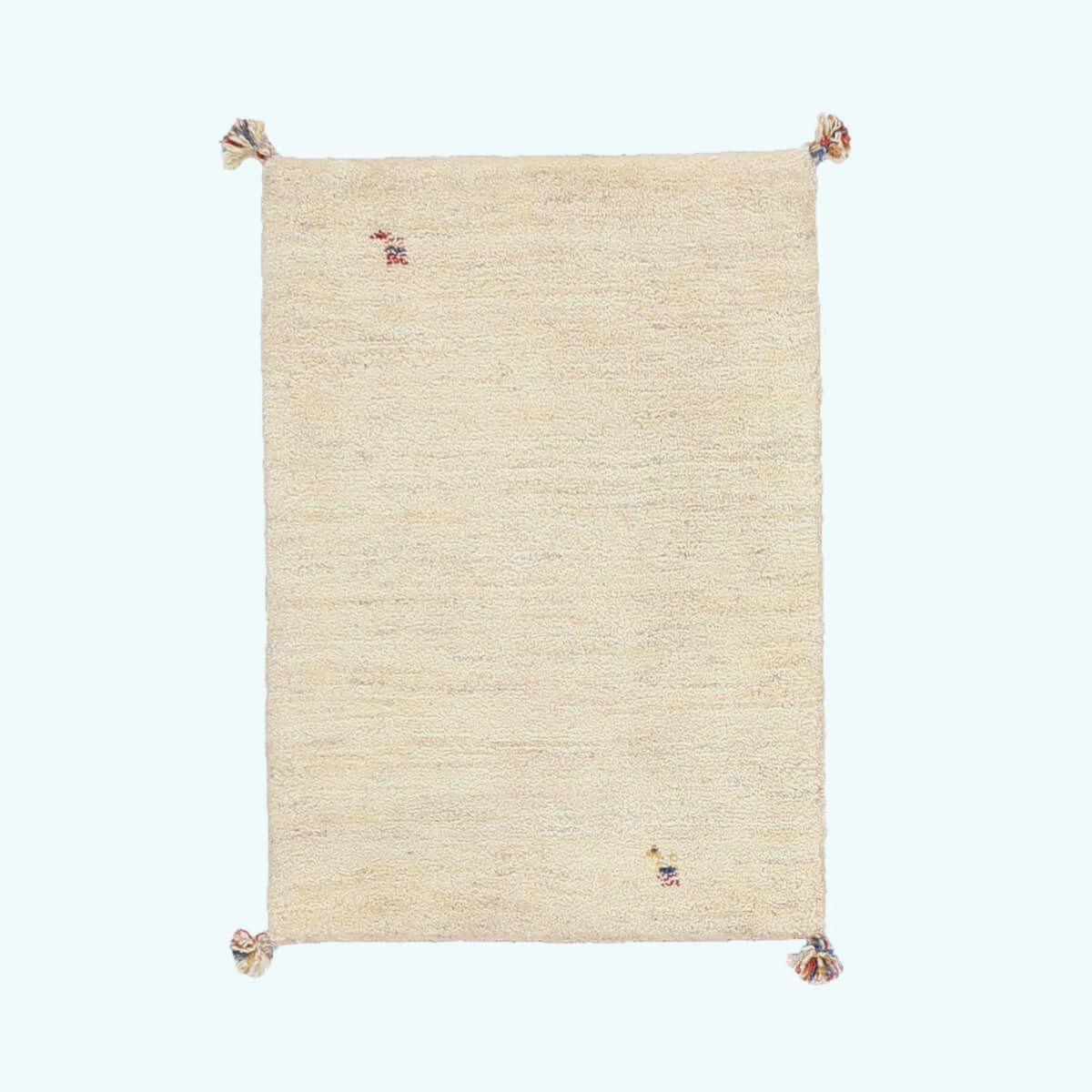 樂天商城 - ギャッベ イラン製 リビングサイズ 85×60cm 手織り 天然 ウール100% 長方形 草木染 おしゃれ かわいい モダン ナチュラル 北欧 ラグ 絨毯 マット ラグマット カーペット ギャベ 床暖房対応 ホットカーペット対応 （HSS-70231）