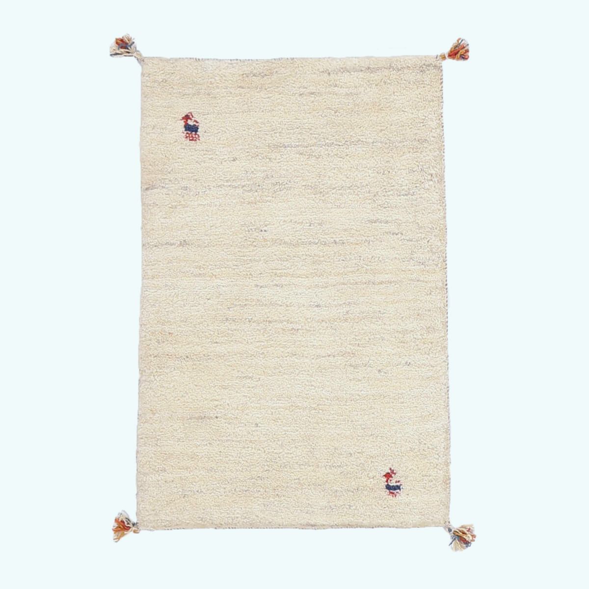 樂天商城 - ギャッベ イラン製 リビングサイズ 90×58cm 手織り 天然 ウール100% 長方形 草木染 おしゃれ かわいい モダン ナチュラル 北欧 ラグ 絨毯 マット ラグマット カーペット ギャベ 床暖房対応 ホットカーペット対応 （HSS-70233）
