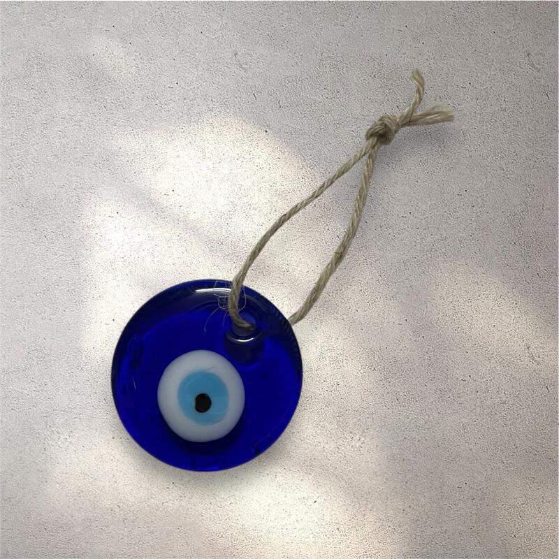樂天商城 - ナザルボンジュウ直径5センチ 紐付き壁飾り 青い目玉のお守りNazar Boncugトルコ雑貨 トルコ土産 v-93【クリックポスト可能】
