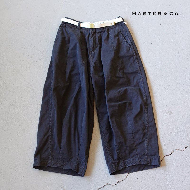 MASTER&Co.(マスターアンドコー) CHINO FARMARS PANTS / チノファーマーズパンツ ブラック MC1001