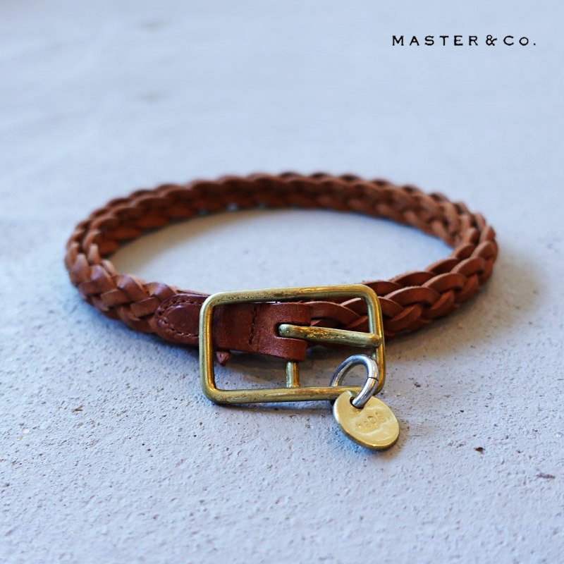 マスター アンド コー MASTER&Co.(マスターアンドコー) チャーム付きメッシュベルト PUEBLO MESH BELT WITH HOPE CHARM BROWN ブラウン MC735