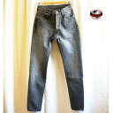 JELADO(ジェラード) BASIC COLLECTION Classic Slim Pants Vintage Finish セルビッチブラックデニム フェイドブラック JP43355