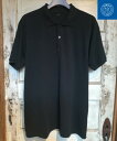 PORTER CLASSIC (ポータークラシック) SUVIN GOLD POLO SHIRT - BLACK - スビンゴールドポロシャツ ブラック pc-006-1358