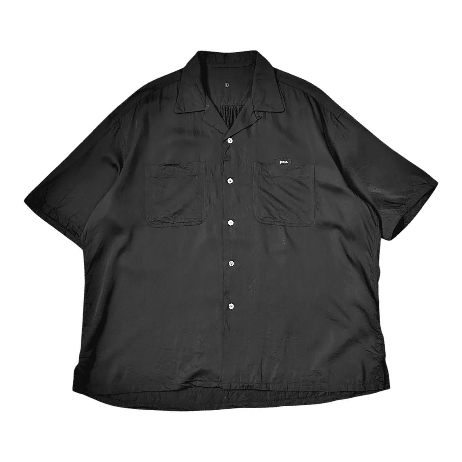 PORTER CLASSIC (ݡ饷å) KATSU SHIRT 25SS BLACK PC-016-3367