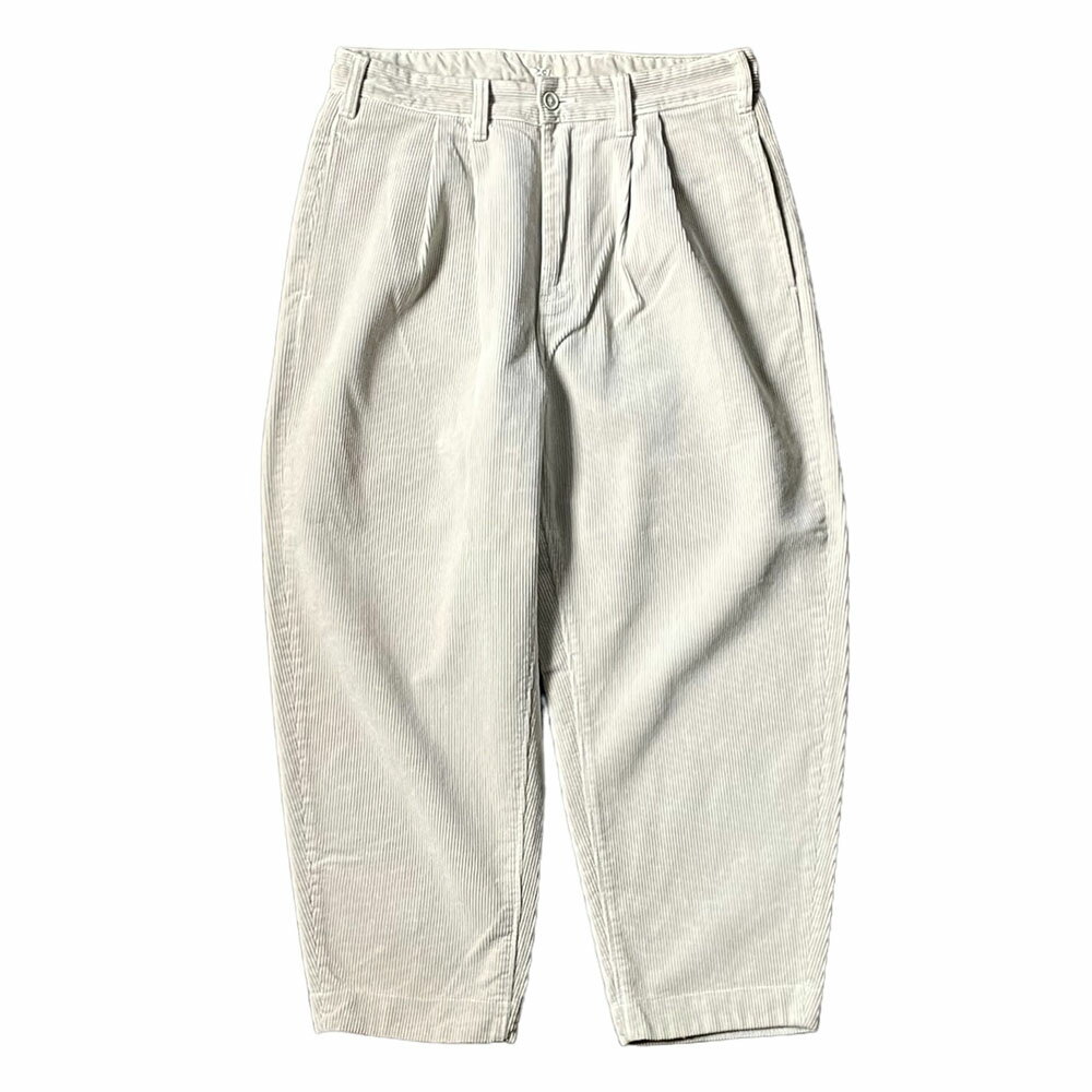 楽天o-mureysPORTER CLASSIC （ポータークラシック） CORDUROY PANTS OFF-WHITE コーデュロイパンツ オフホワイト [PC-018-2427]