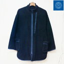 Porter Classic (ポータークラシック) FLEECE SHIRT JACKET -NAVY- フリースシャツジャケット -ネイビー-