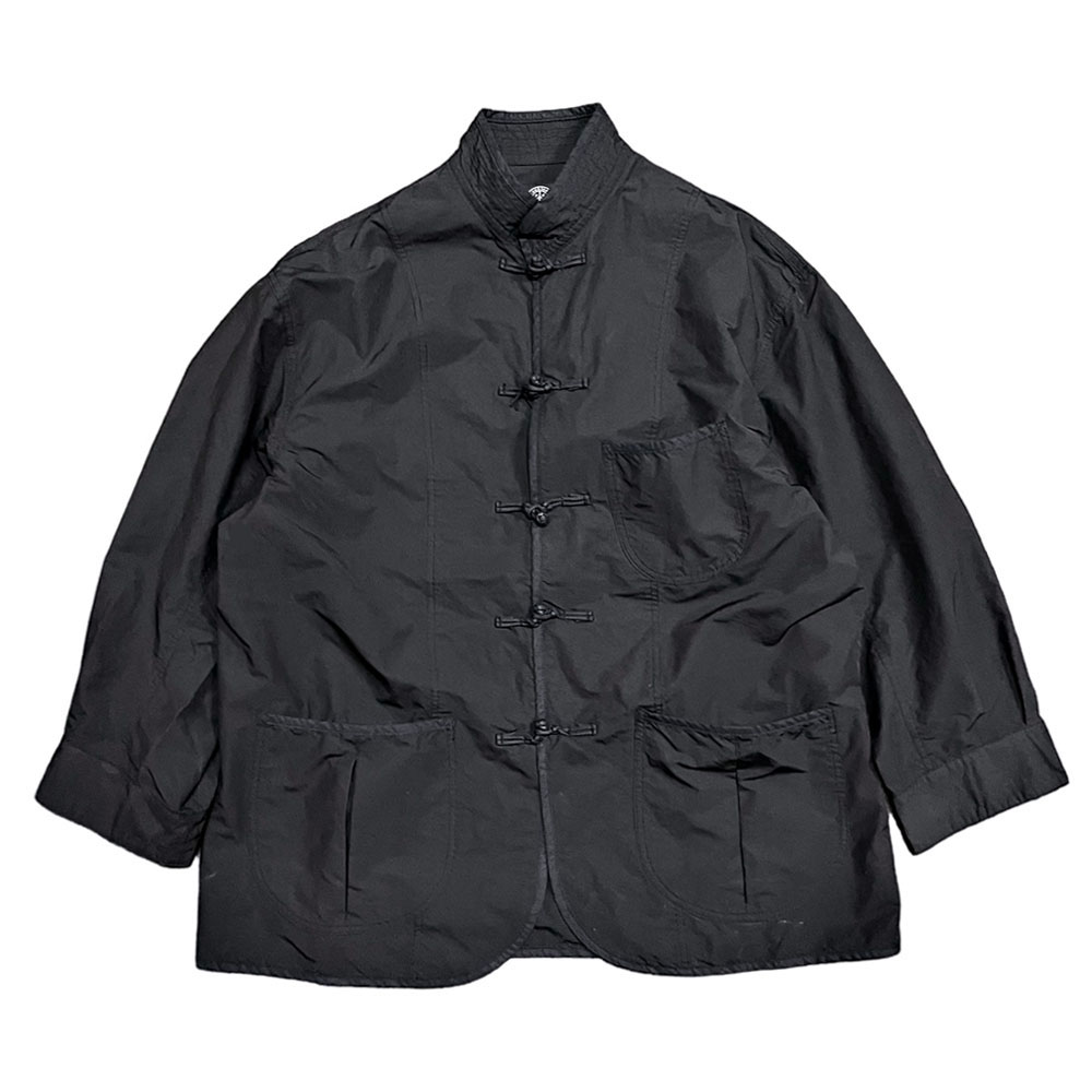 PORTER CLASSIC ( ポータークラシック ) WEATHER CHINESE COAT - BLACK ウェザーチャイニーズコート ブラック