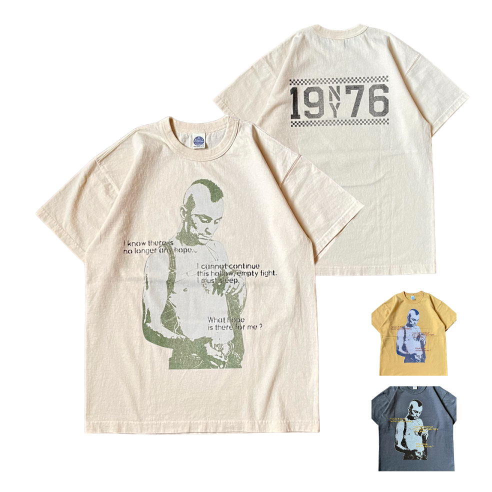 [2024年春夏] TOYS McCOY（トイズマッコイ) 19"NY"76 TEE "ANTIHERO" プリントTシャツ タクシードライバー [TMC2417]