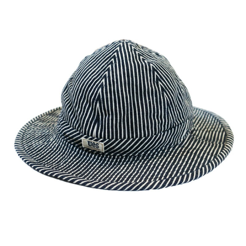 乐天商城 - UES（ウエス） ミリタリーHAT ヒッコリー ミリタリーハット [82MH]