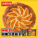 神焼き羽根つき餃子10個入り 冷凍食品 餃子 ギョウザ ぎょうざ お取り寄せ グルメ