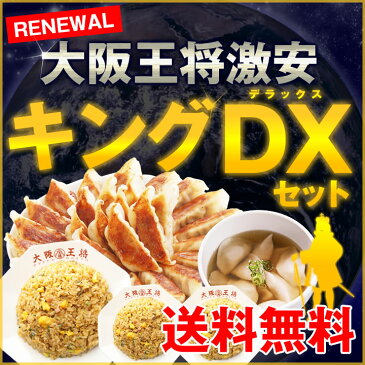 餃子大阪王将ギョーザ水餃子チャーハン 激安キングDXセット 送料無料中華餃子