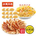 <大阪王将 エビ塩チャーハン12袋&肉餃子セット>送料無料 冷凍食品 餃子 ギョウザ 冷凍餃子 チャーハン お取り寄せ 中華 仕送り 炒飯
